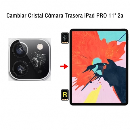 Cambiar Cristal Cámara Trasera iPad Pro 11 2020