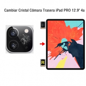 Cambiar Cristal Cámara Trasera iPad Pro 12.9 4nd Gen