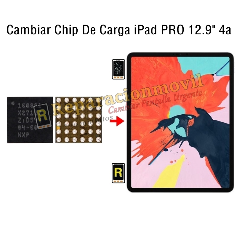 Cambiar Chip De Carga iPad Pro 12.9 2020