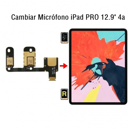 Cambiar Micrófono iPad Pro 12.9 2020
