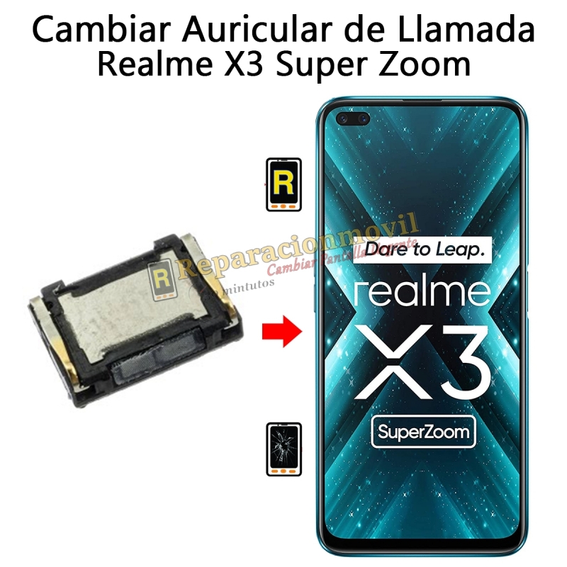 Cambiar Auricular De Llamada Realme X3 Super Zoom