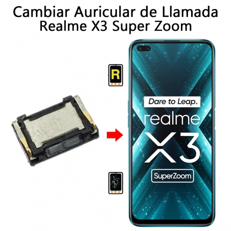 Cambiar Auricular De Llamada Realme X3 Super Zoom