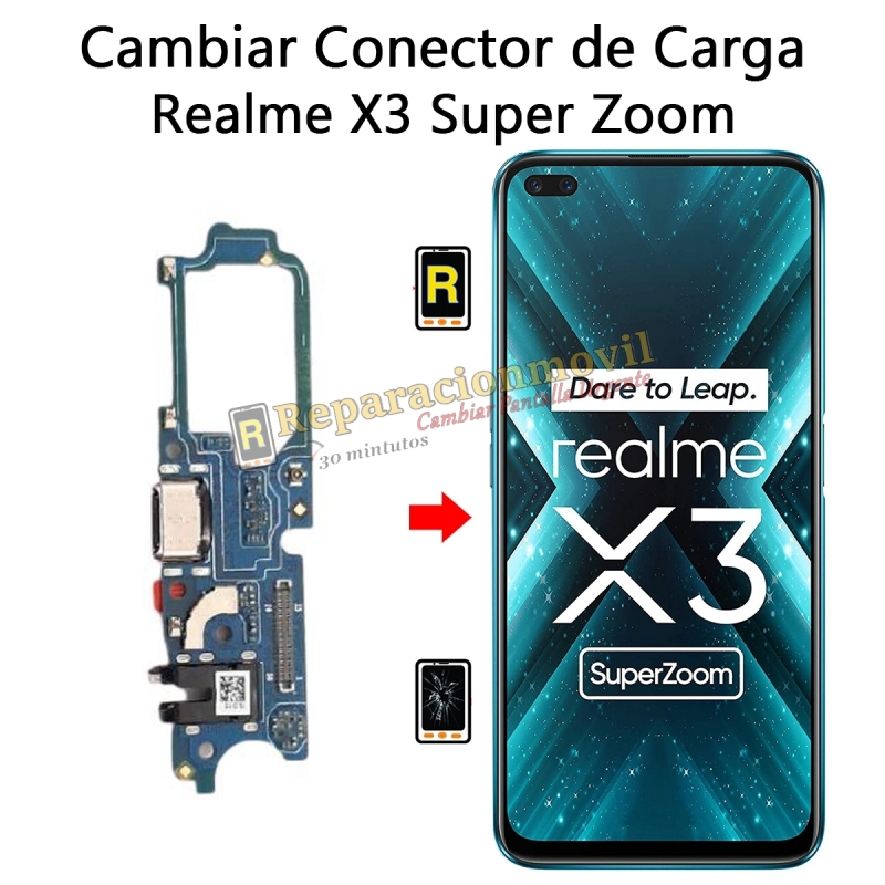 Cambiar Conector De Carga Realme X3 Super Zoom