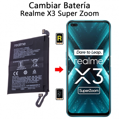 Cambiar Batería Realme X3 Super Zoom