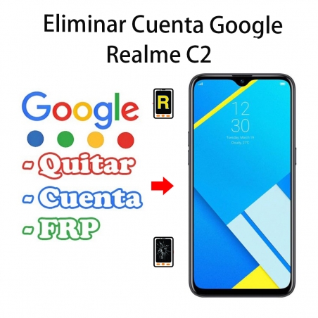 Eliminar Cuenta Google Realme C2