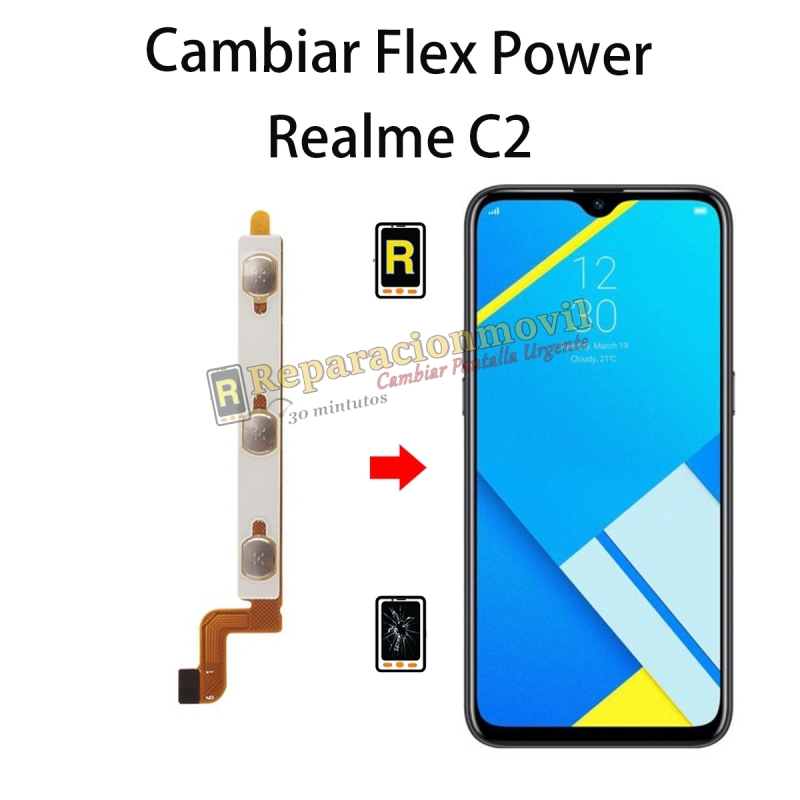 Cambiar Flex Power Realme Realme C2