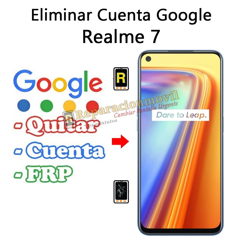 Eliminar Cuenta Google Realme 7