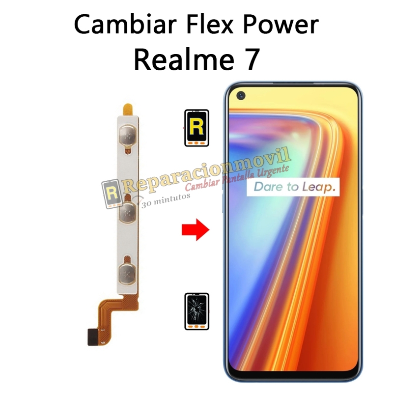 Cambiar Flex Power Realme Realme 7