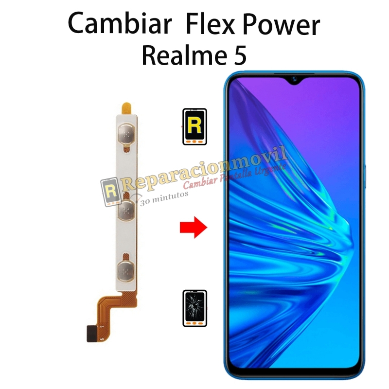 Cambiar Flex Power Realme Realme 5