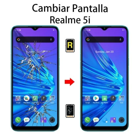 Cambiar Pantalla Realme 5i