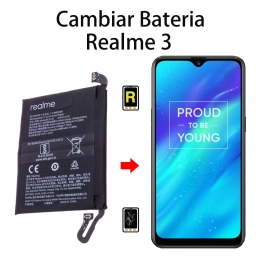 Cambiar Batería Realme 3
