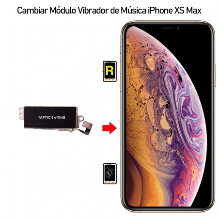 Cambiar Modulo Vibrador iPhone Xs Max