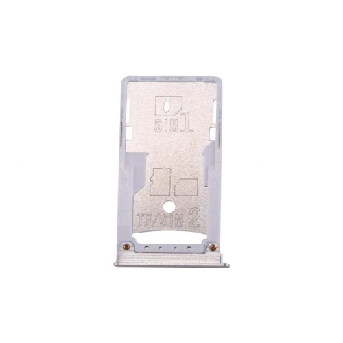 Bandeja Dual SIM Y SD Plateada Para Xiaomi Mi Max
