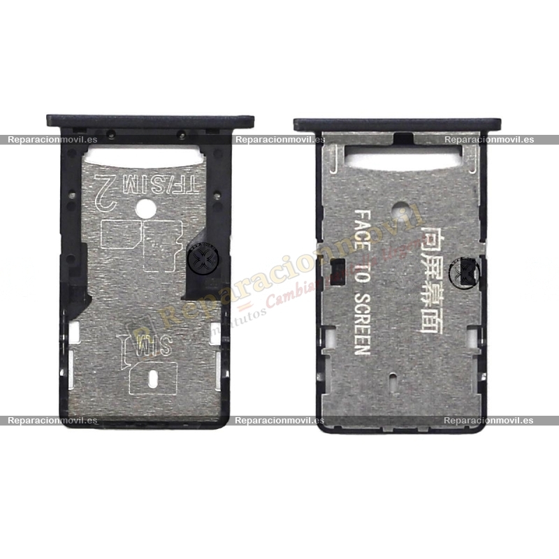 Bandeja Dual SIM/SD Negro Para Xiaomi Redmi 4A