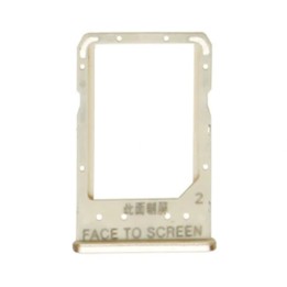 Bandeja SIM (Single SIM) Dorada Para Xiaomi Redmi 6