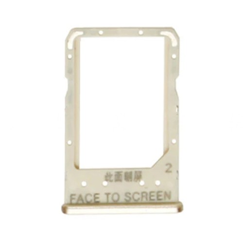 Bandeja SIM (Single SIM) Dorada Para Xiaomi Redmi 6