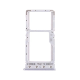 Bandeja Dual SIM/Micro SD Plateada Para Xiaomi Redmi 6