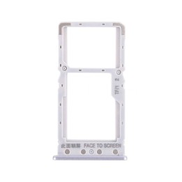 Bandeja Dual SIM/Micro SD Plateada Para Xiaomi Redmi 6A
