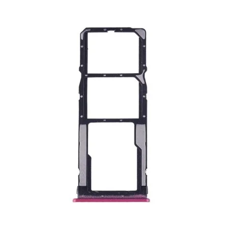 Bandeja Dual SIM+SD Roja Para Xiaomi Redmi 7