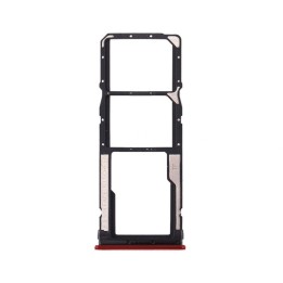 Bandeja Dual SIM+SD Roja Para Xiaomi Redmi 8A