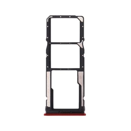 Bandeja Dual SIM+SD Roja Para Xiaomi Redmi 8A