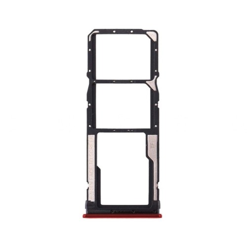 Bandeja Dual SIM+SD Roja Para Xiaomi Redmi 8A