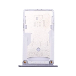 Bandeja Dual SIM/SD Gris Orquídea Para Xiaomi Redmi Note 4
