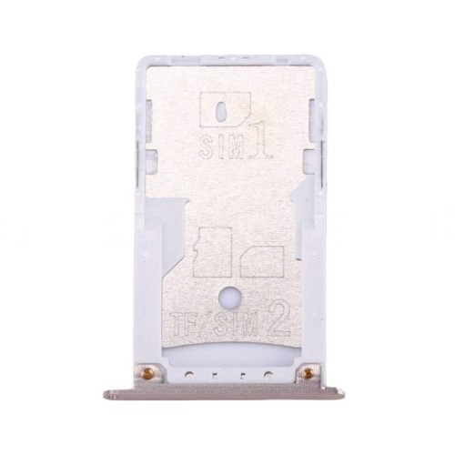 Bandeja Dual SIM/SD Dorada Para Xiaomi Redmi Note 4
