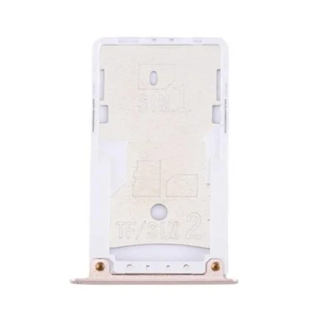 Bandeja Dual SIM/SD Rosa Para Xiaomi Redmi Note 4X