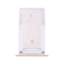 Bandeja Dual SIM/SD Dorada Para Xiaomi Redmi Note 4X