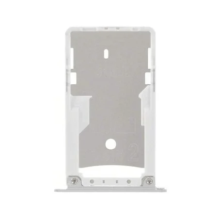 Bandeja Dual SIM/SD Blanca Para Xiaomi Redmi Note 4X
