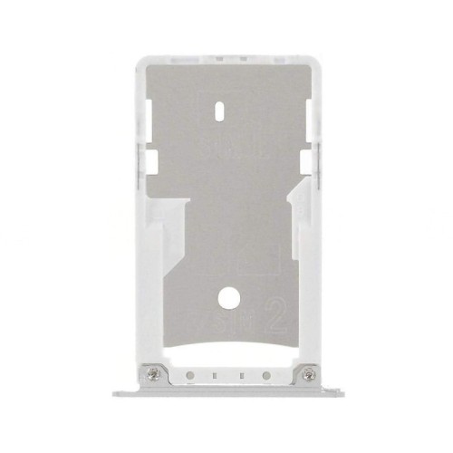 Bandeja Dual SIM/SD Blanca Para Xiaomi Redmi Note 4X