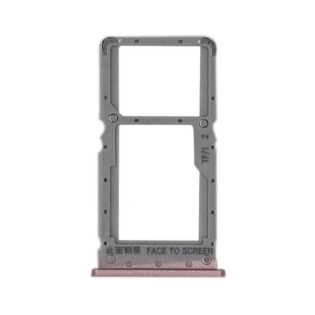 Bandeja Dual SIM/SD Rosa Para Xiaomi Redmi Note 6 Pro