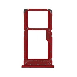 Bandeja Dual SIM/SD Roja Para Xiaomi Redmi Note 6 Pro