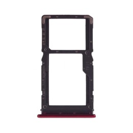 Bandeja Dual SIM+Micro SD Roja Para Xiaomi Redmi Note 7