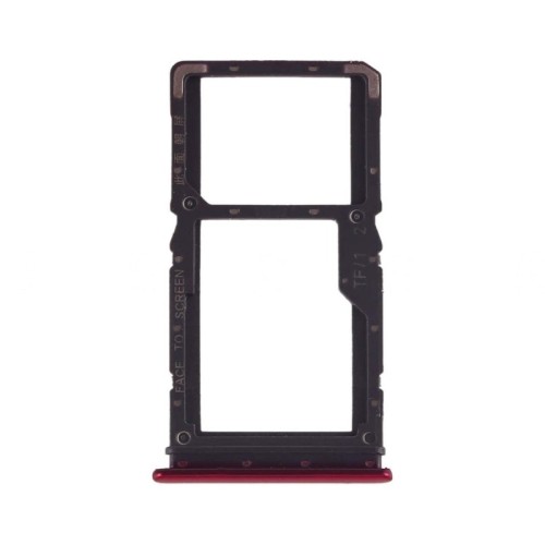 Bandeja Dual SIM+Micro SD Roja Para Xiaomi Redmi Note 7