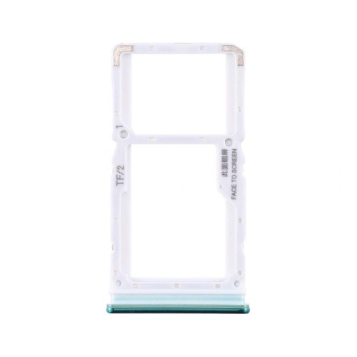 Bandeja Dual SIM/Micro SD Verde Para Xiaomi Redmi Note 8 Pro