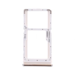 Bandeja Dual SIM/Micro SD Blanca Para Xiaomi Redmi Note 8 Pro