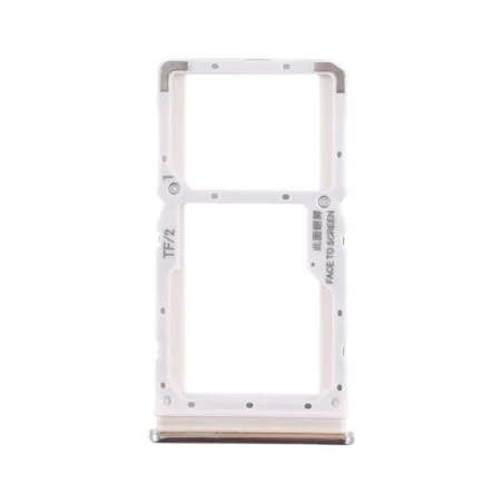 Bandeja Dual SIM/Micro SD Blanca Para Xiaomi Redmi Note 8 Pro