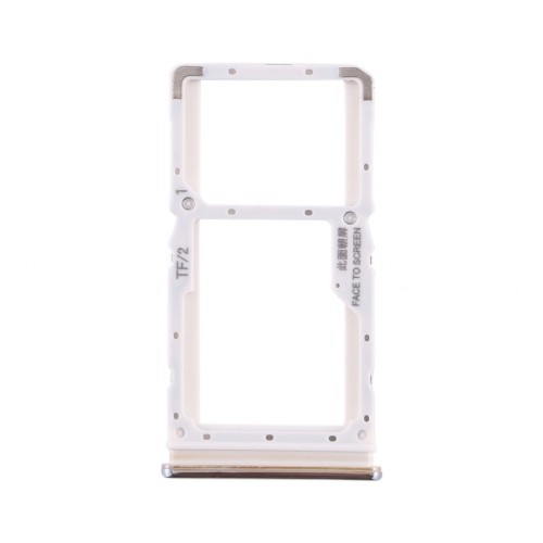 Bandeja Dual SIM/Micro SD Blanca Para Xiaomi Redmi Note 8 Pro