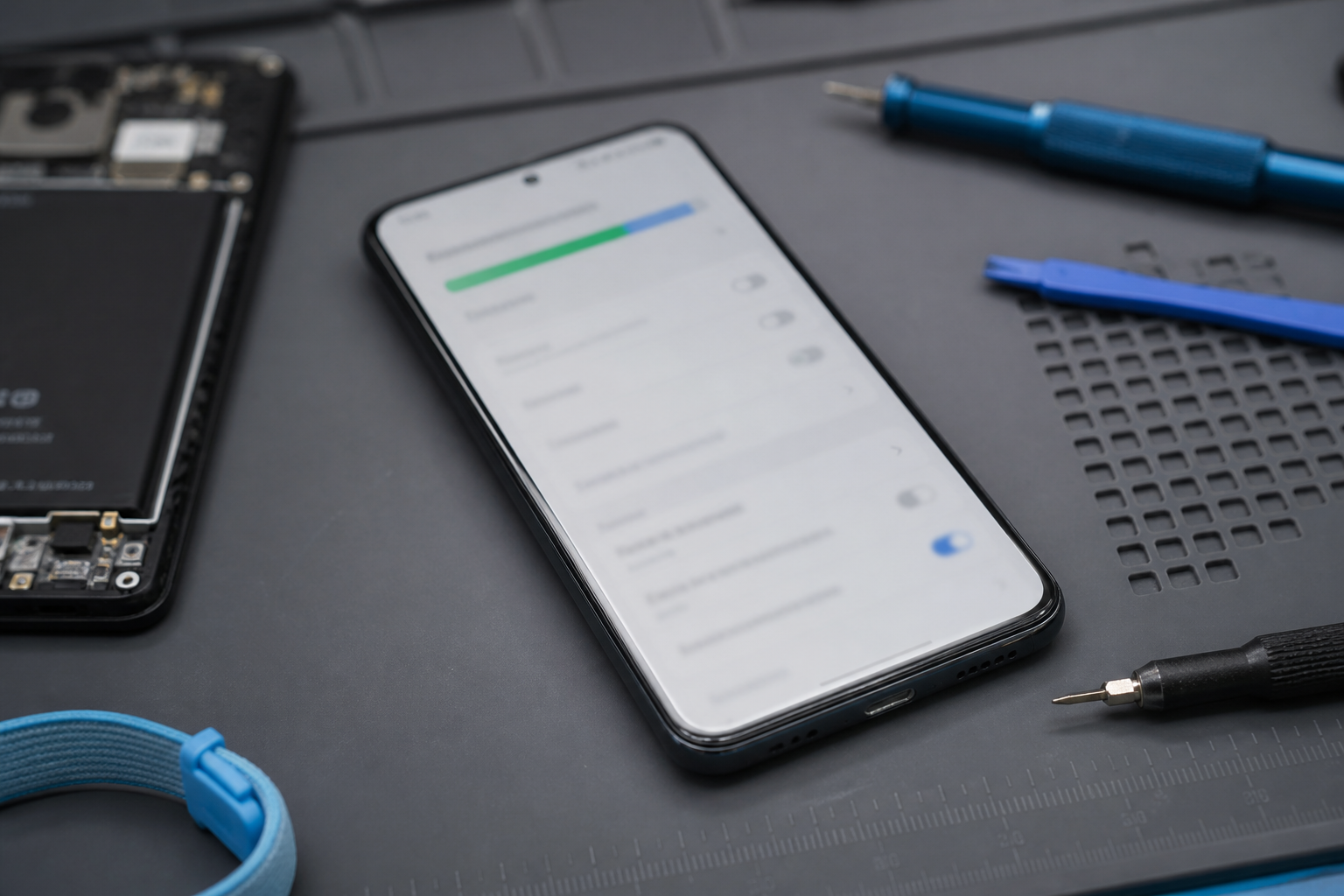 Pantalla de OPPO A60 5G mostrando el uso de la batería en ColorOS