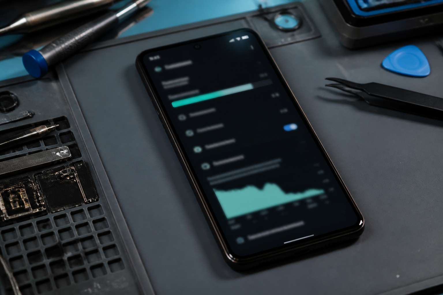 Pantalla de OPPO Find X8 Pro mostrando el uso de la batería en ColorOS