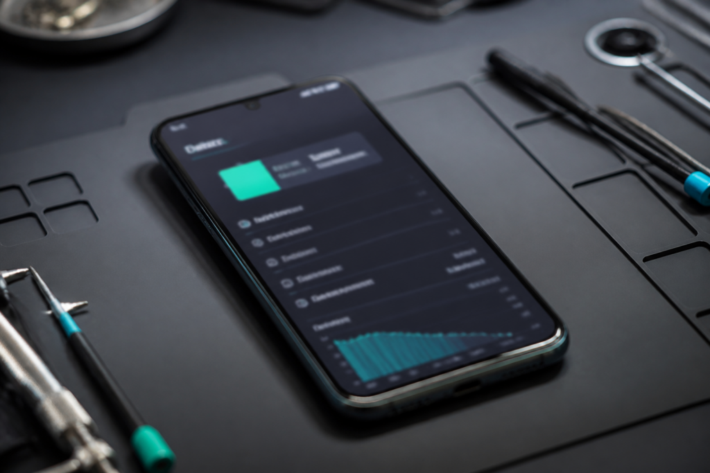 Pantalla de OPPO Reno 13 F 5G mostrando el uso de la batería en ColorOS