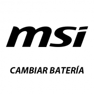 Cambiar Batería Portátiles MSI | Servicio técnico Portátiles MSI